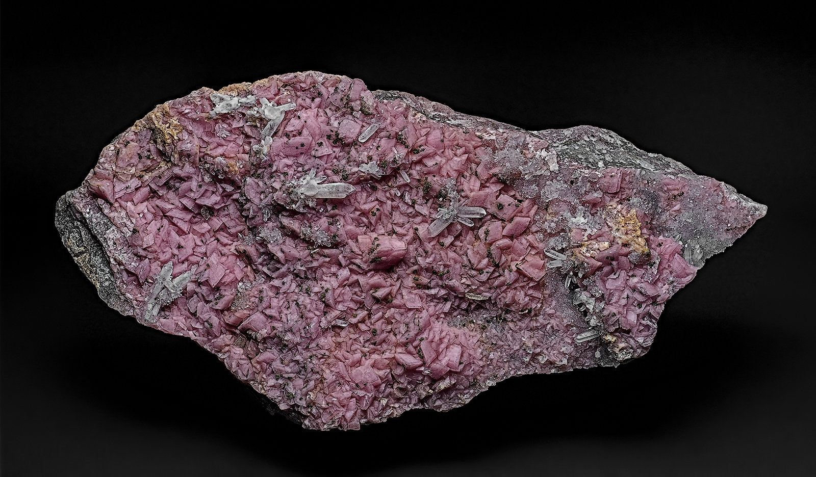 Rhodochrosite, Quartz
13.6 x 6.4 cm
(Autor: am mizunaka)