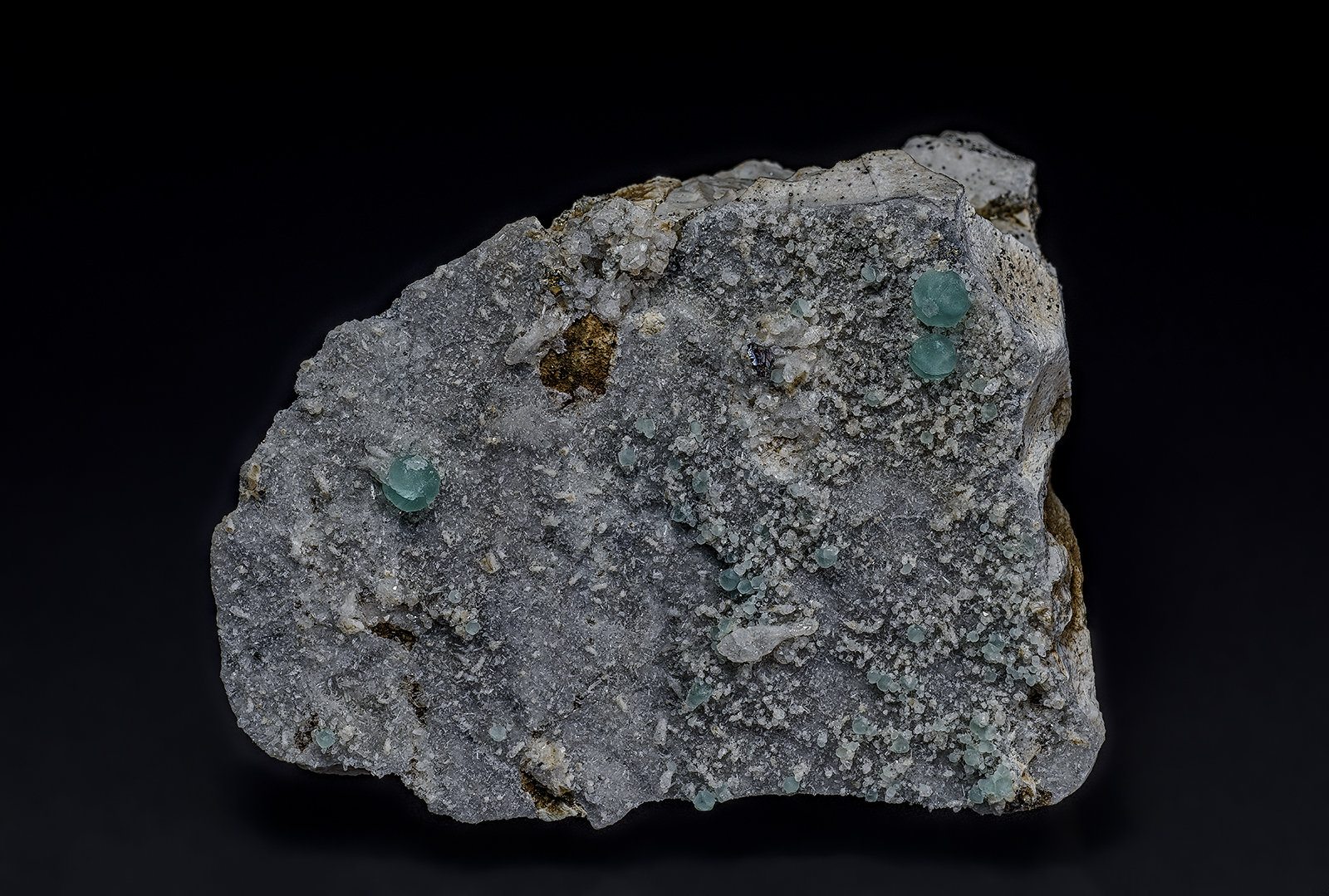 Fluorite, Calcite, Sphalerite, Pyrite
7.5 x 5.7 cm
(Autor: am mizunaka)