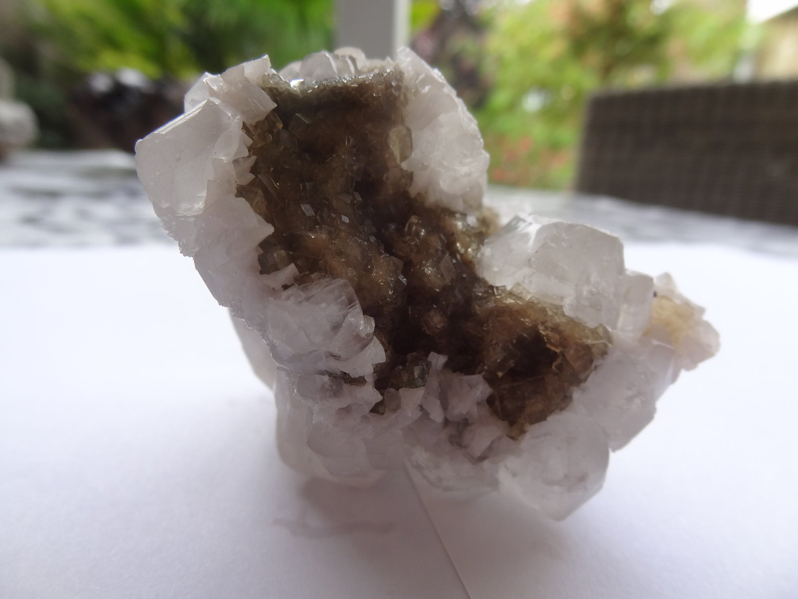 Fluorite and Calcite
6x6x6cm
(Autor: Dave van Bladel)