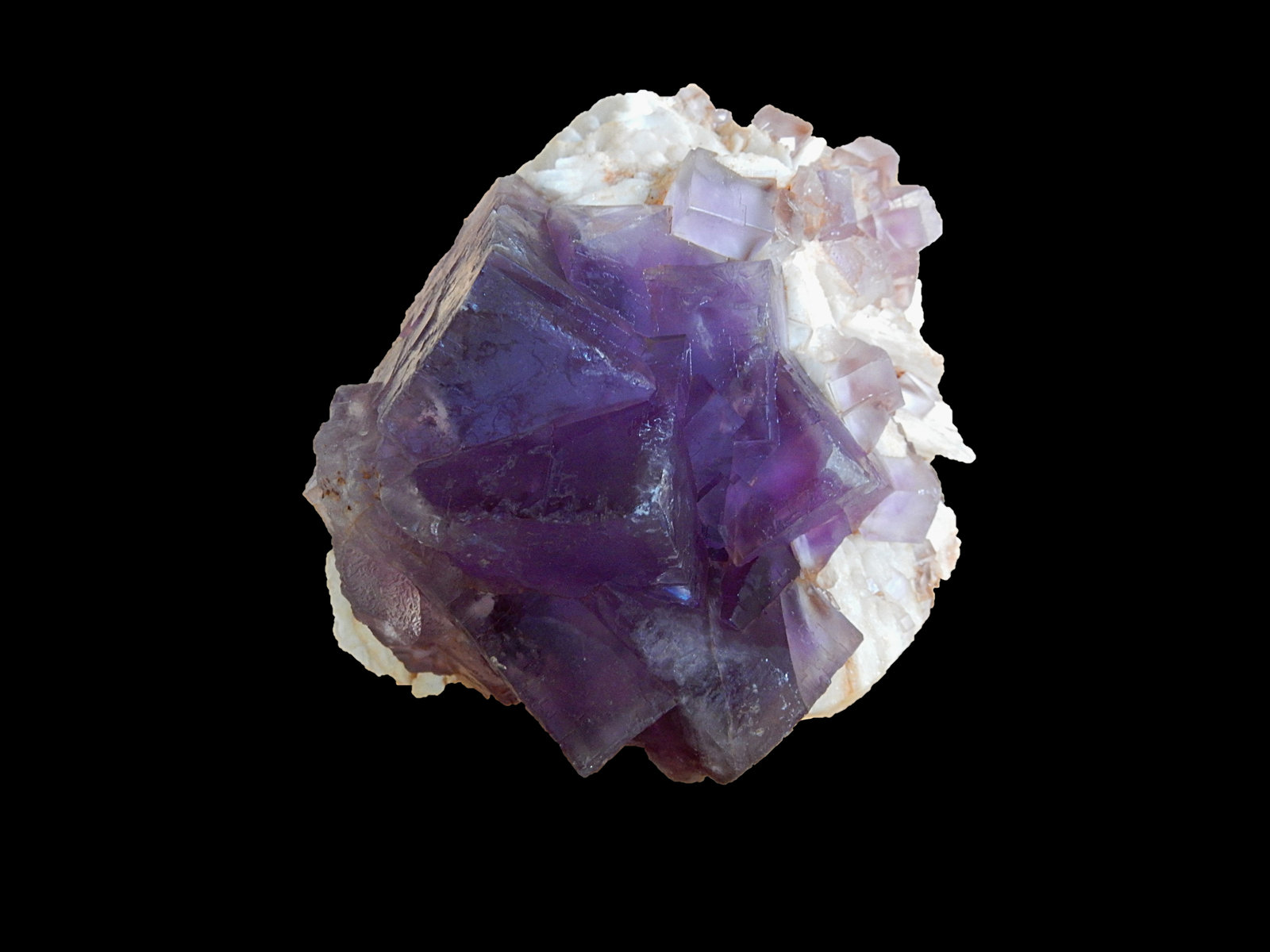 Fluorite and Baryte
120 mm x 120 mm x 90 mm
(Autor: Dany Mabillard)