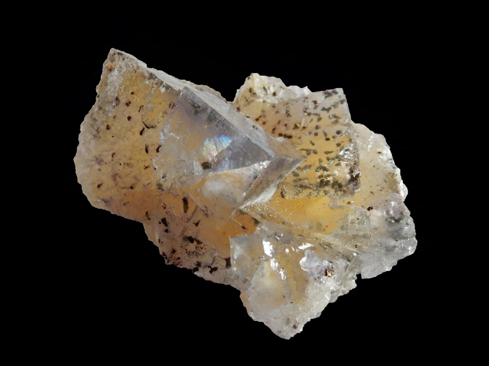 Fluorite with Chalcopyrite
75x50x47 mm
(Autor: Dany Mabillard)