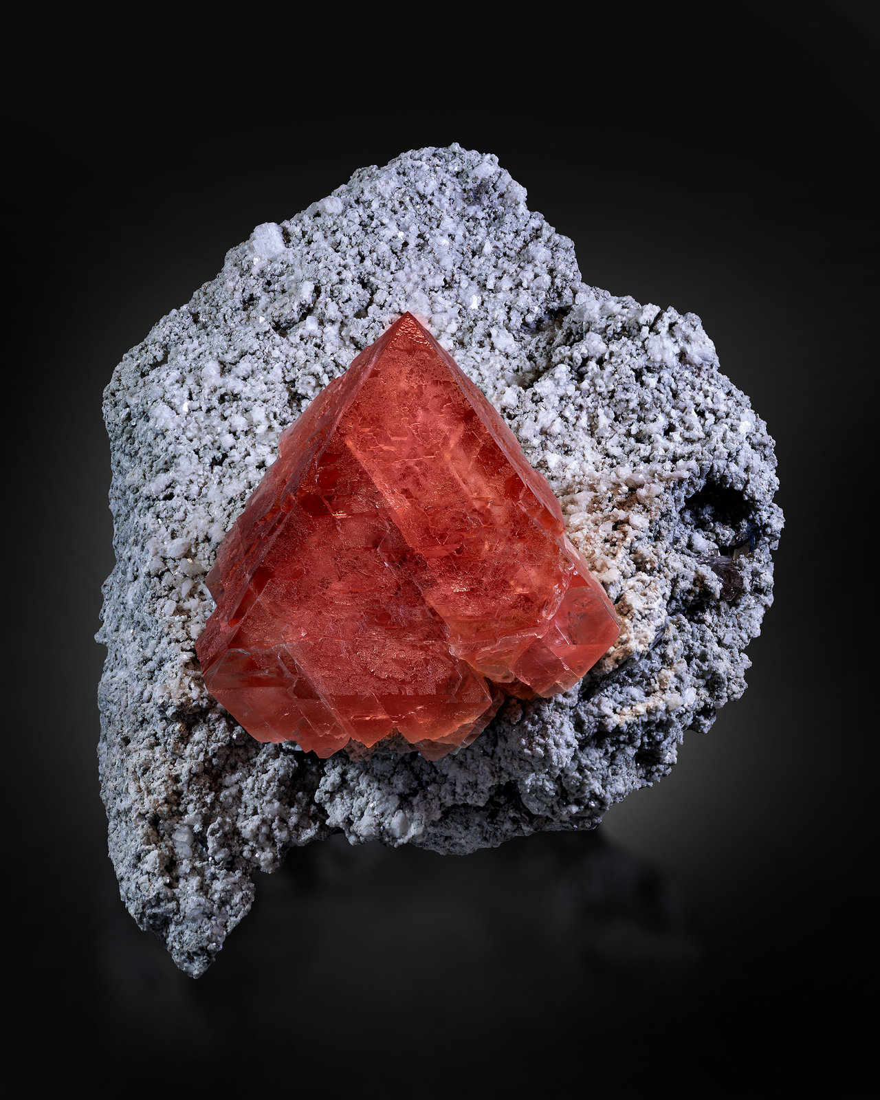 Fluorite
32 x 42 x 26 cm / main crystal: 18.4 cm.
(Autor: MIM Museum)
