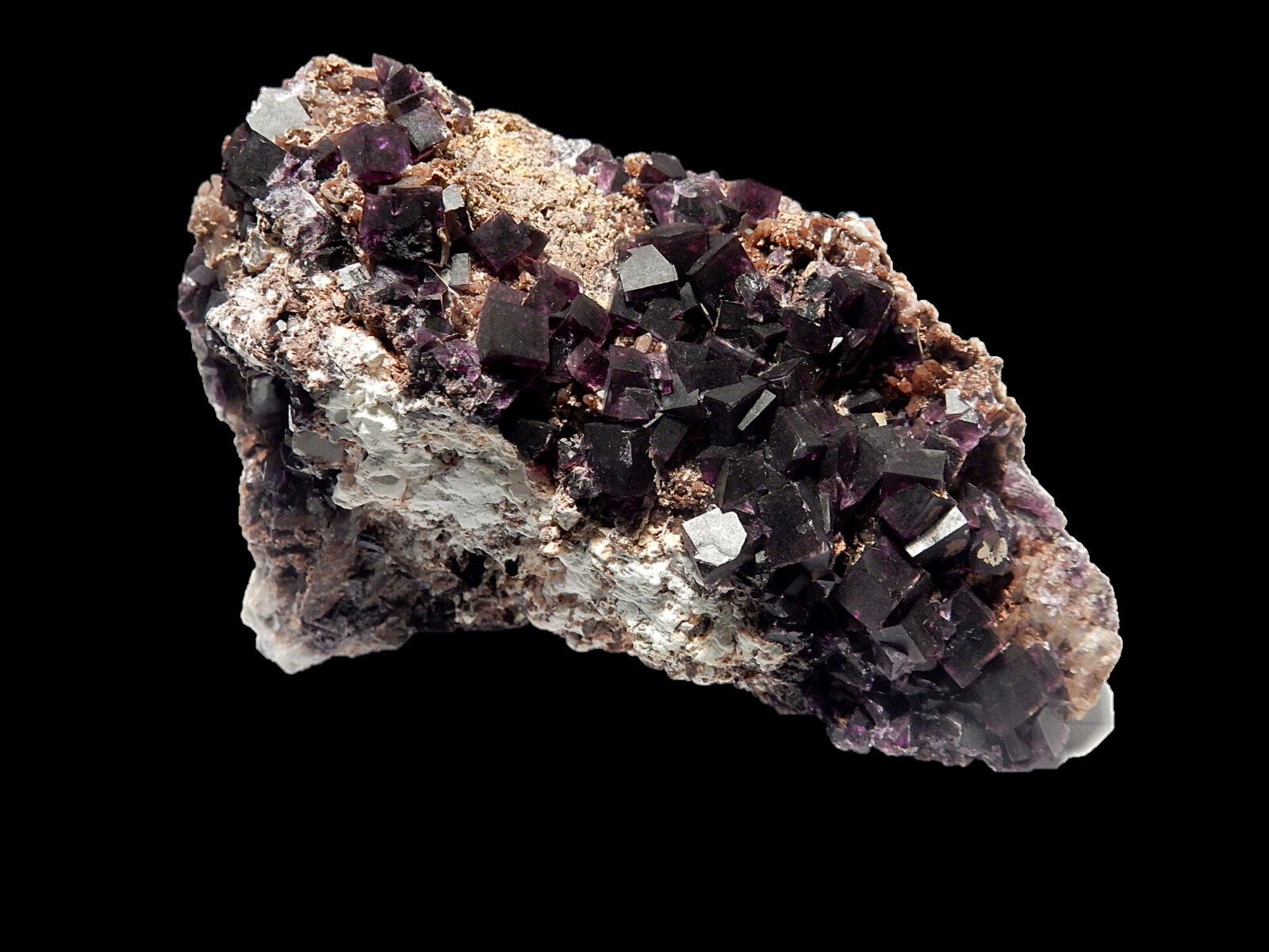 Fluorite
Krupka, Krusné Hory Mts., Ústí Region, Bohemia, Czech Republic
80 mm x 60 mm x 60 mm
(Autor: Dany Mabillard)
