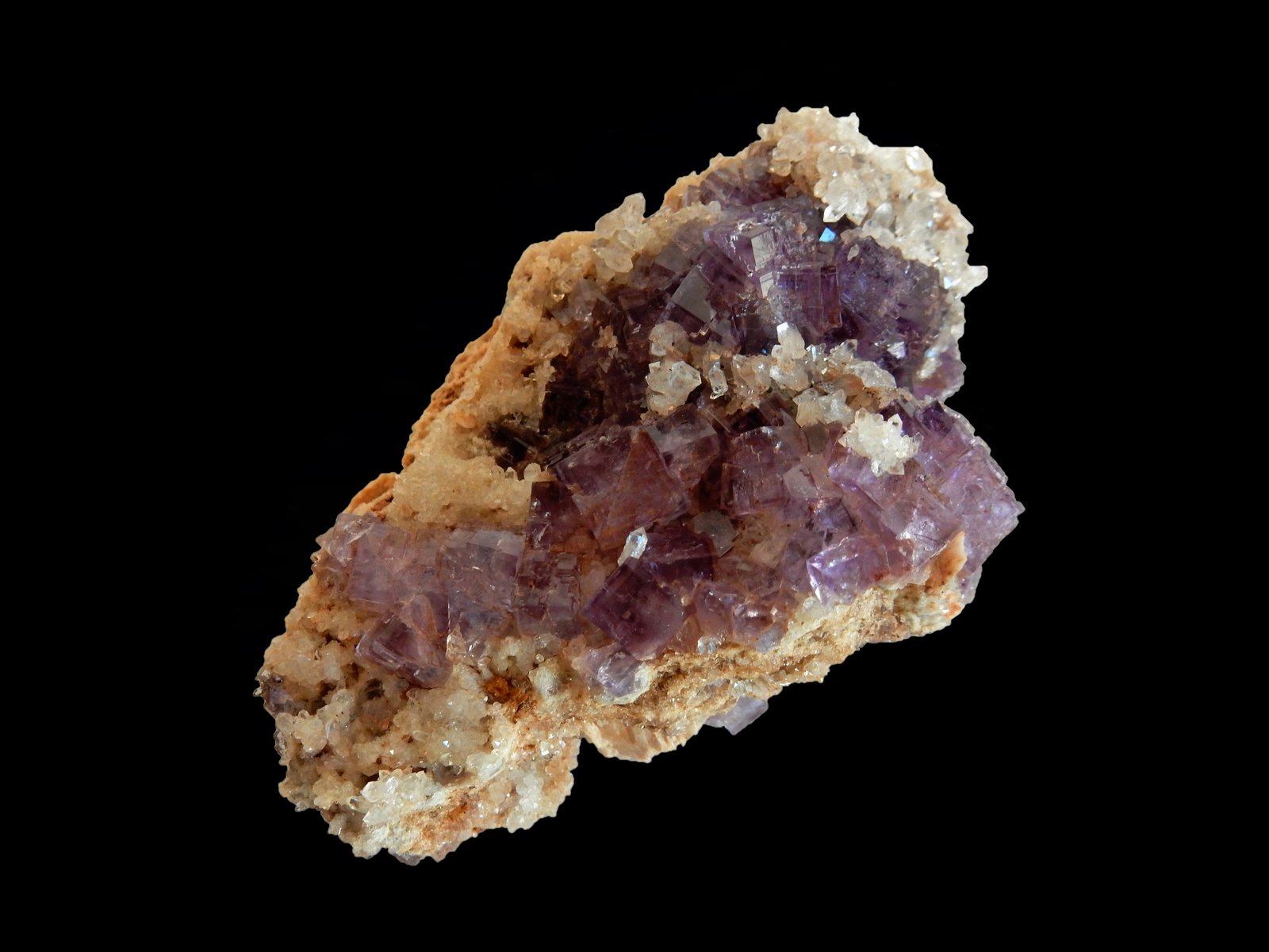 Quartz and Fluorite
70x60x40 mm
(Autor: Dany Mabillard)