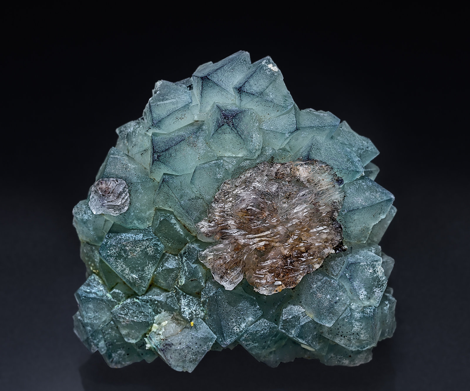 Fluorite
5.4 x 5.2 cm
(Autor: am mizunaka)