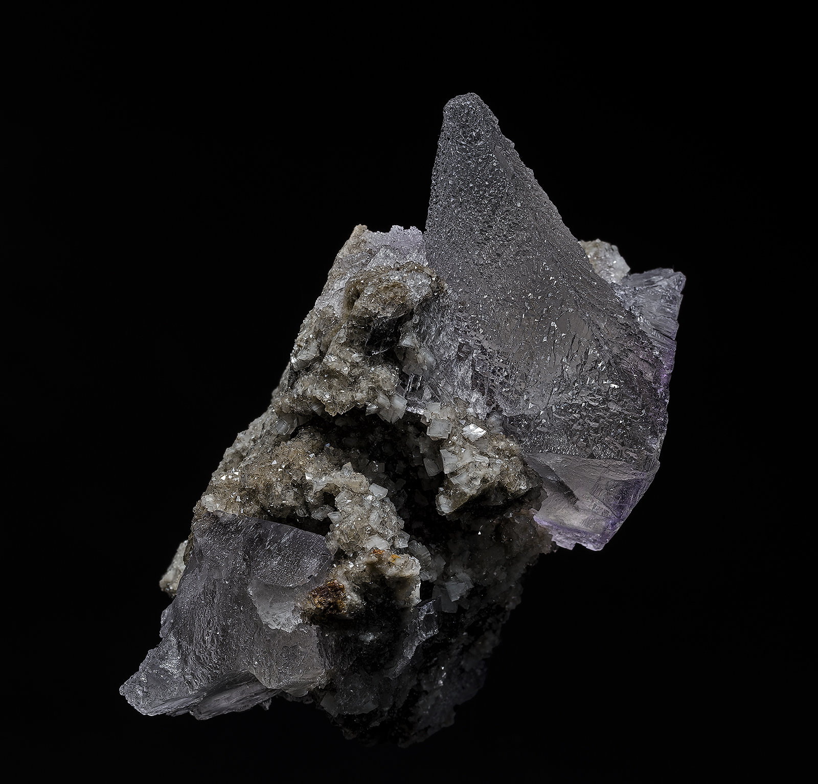 Fluorite, Dolomite, Quartz
7.5 x 7.2 cm
(Autor: am mizunaka)