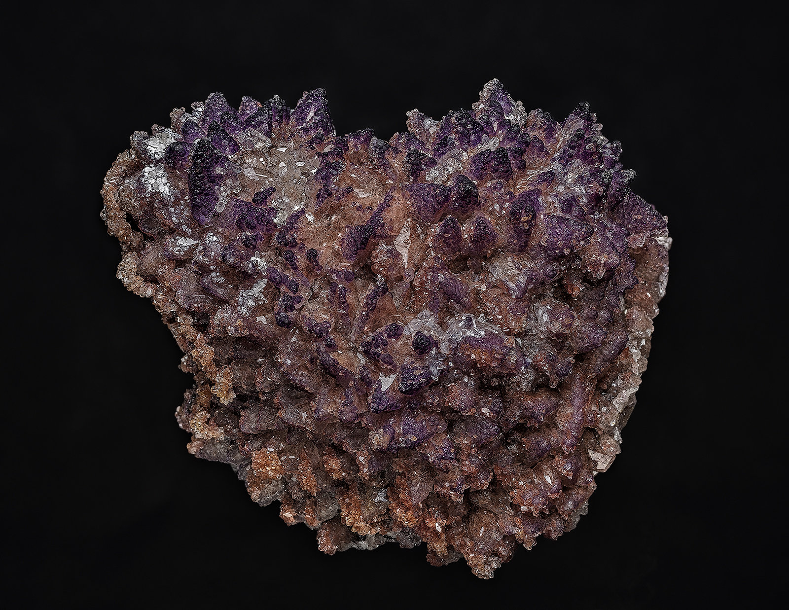 Fluorite, Calcite, Quartz
7.8 x 6.5 cm
(Autor: am mizunaka)