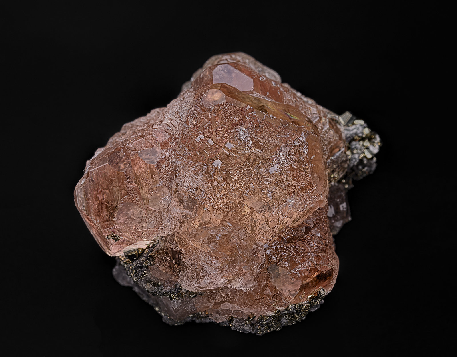 Fluorite, Pyrite
4.9 x 3.6 cm
(Autor: am mizunaka)