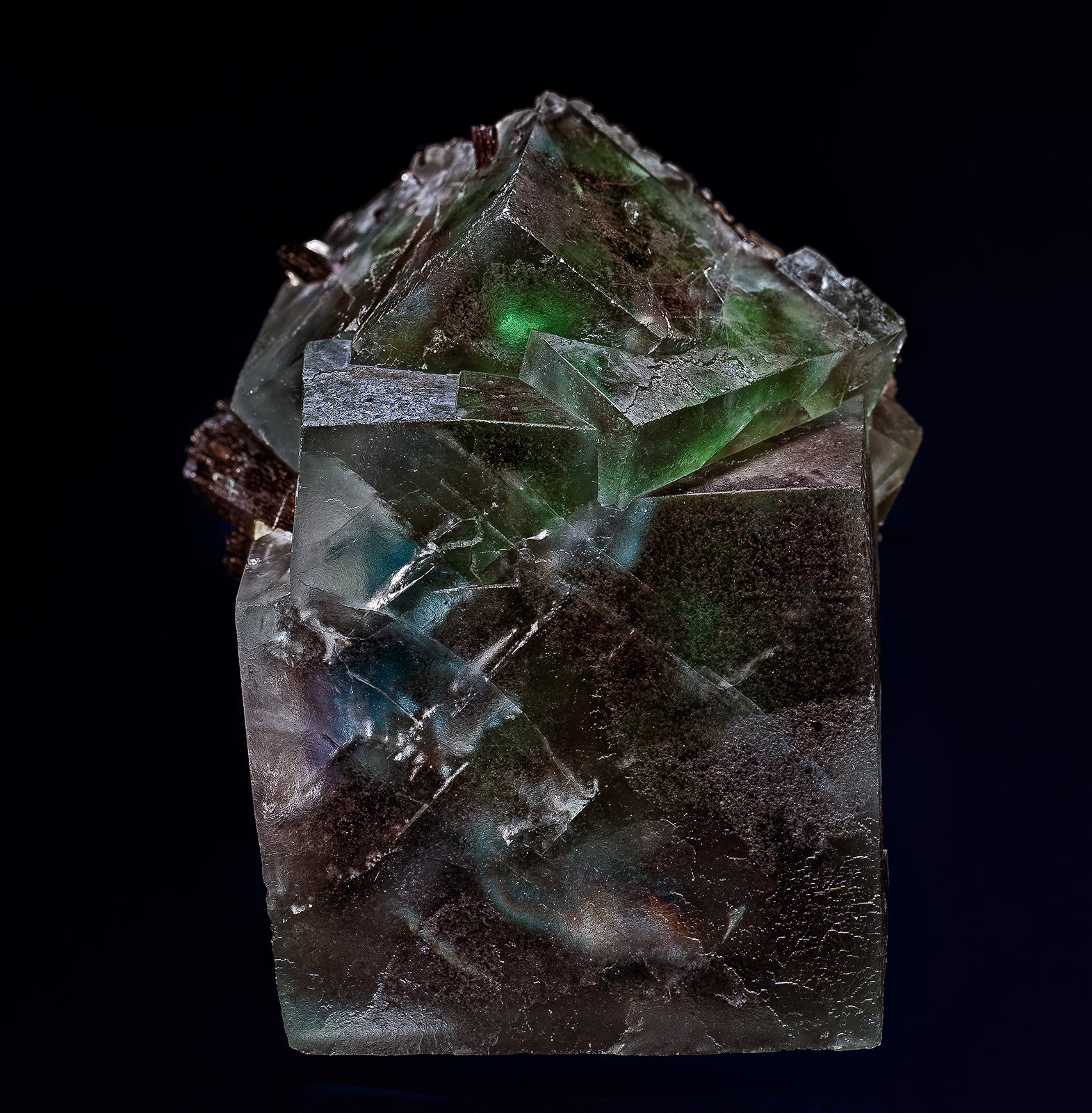 Fluorite, Schorl
(Autor: am mizunaka)