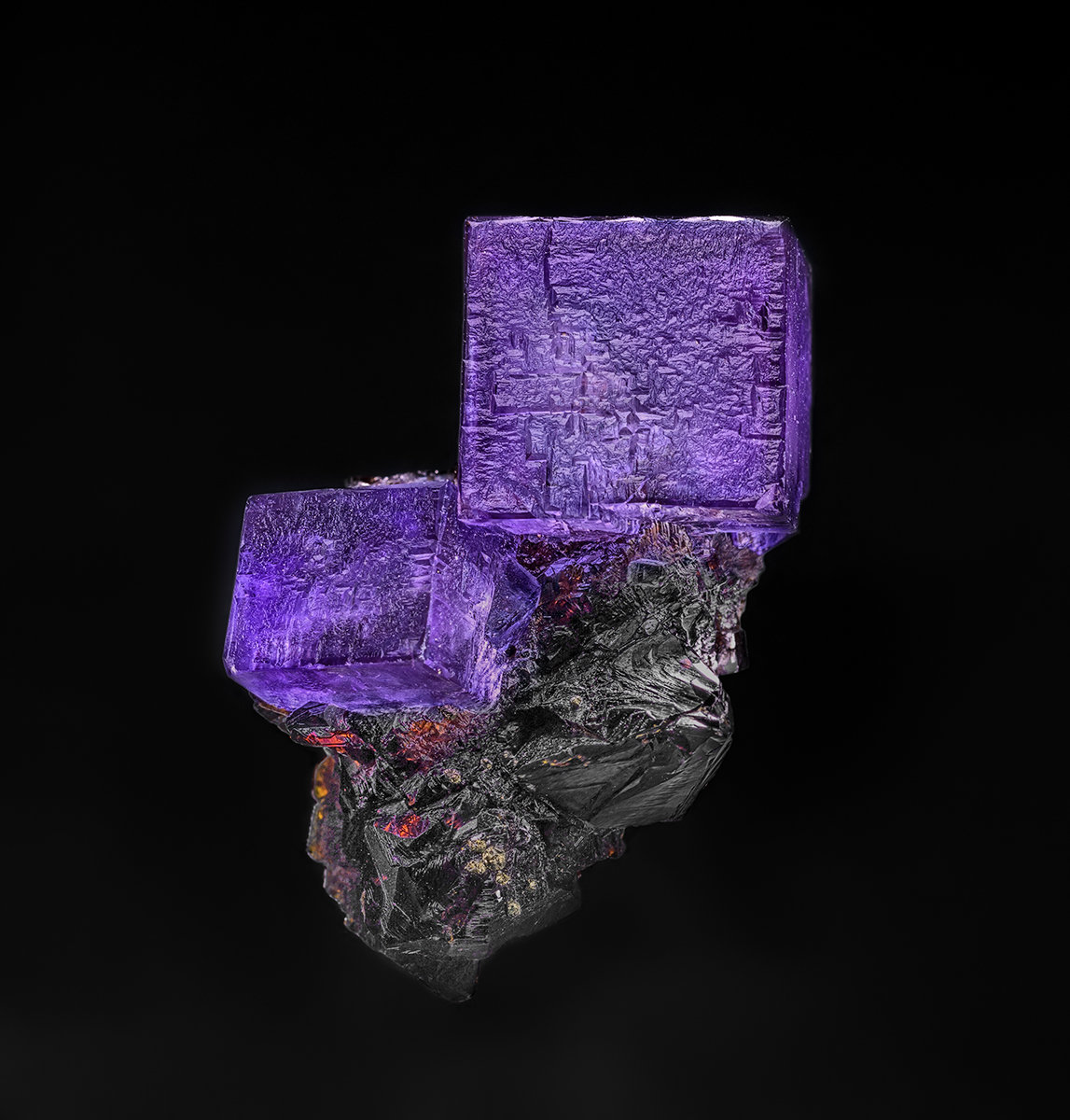 Fluorite, Sphalerite
4.3 x 2.8 cm
(Autor: am mizunaka)