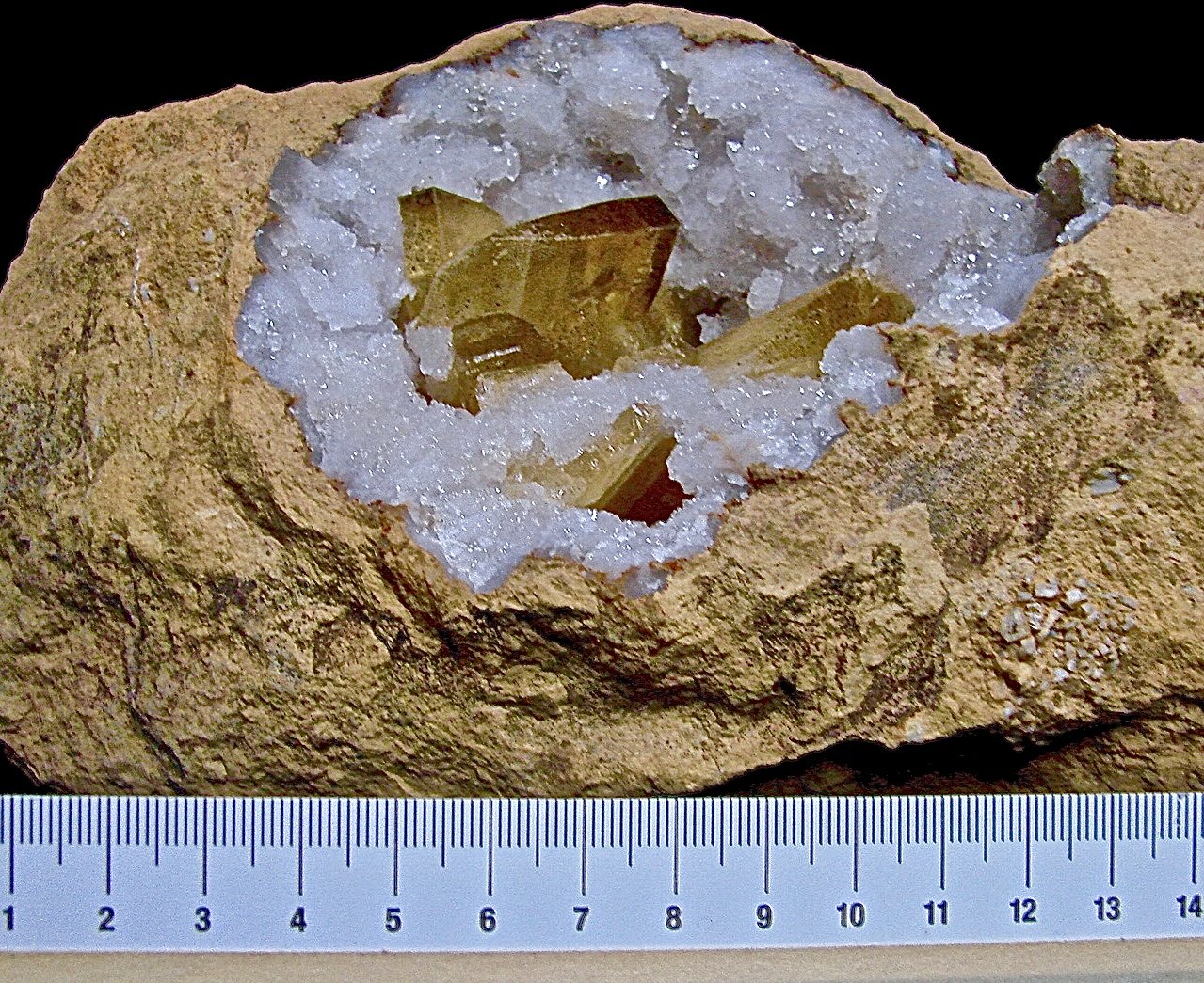 Baryte Quartz
14 cm
(Autor: Bob Harman)