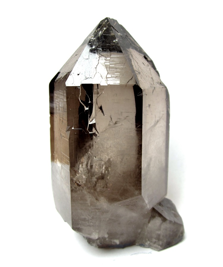 Quartz (variety smoky)
Crystal height 10 cm
(Autor: Tobi)