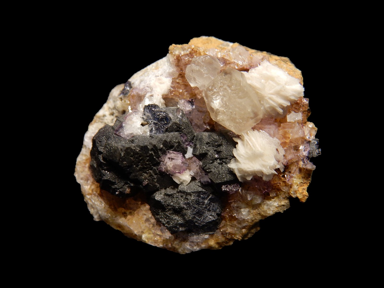 Galena, Fluorite and Baryte
30x30x20 mm
(Autor: Dany Mabillard)