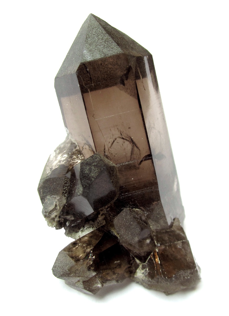 Quartz (var. smoky)
Specimen height 8 cm
(Autor: Tobi)