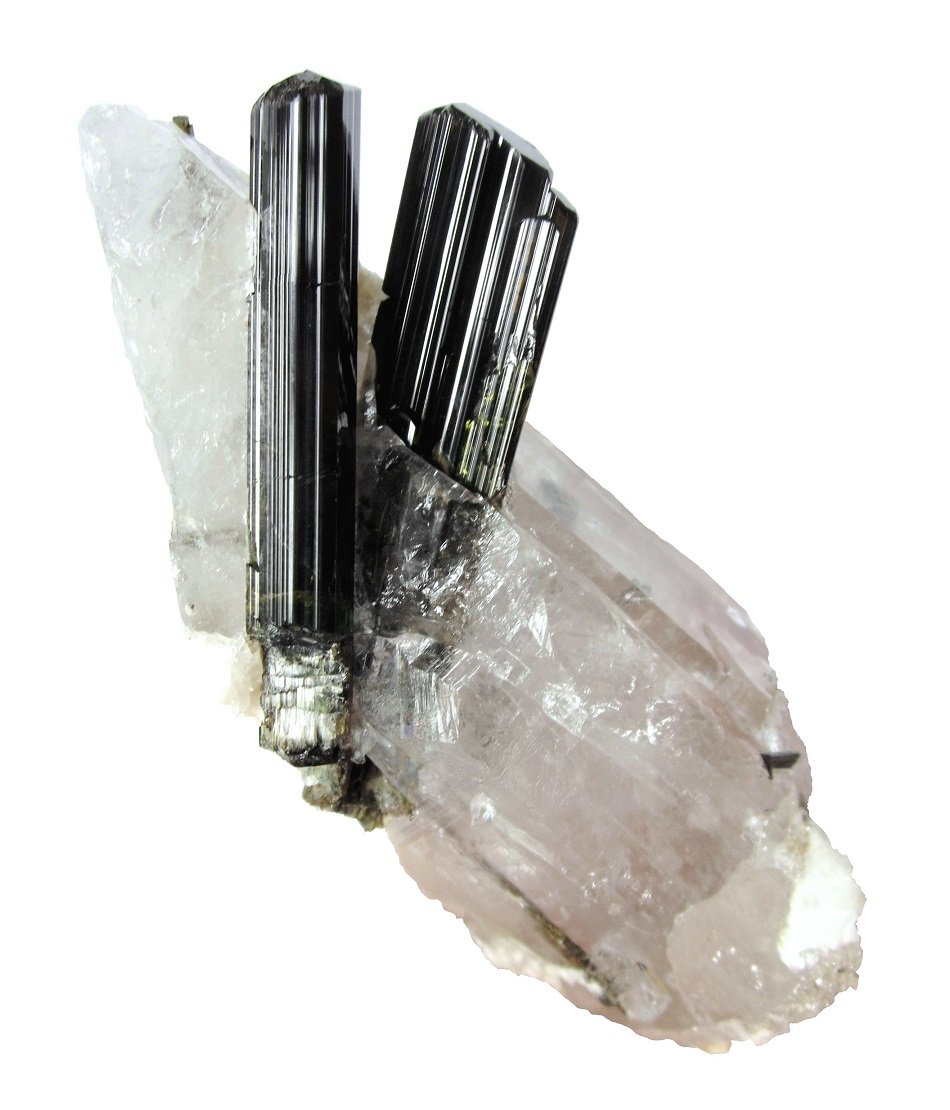 Elbaite, Quartz
Specimen size 9 cm
(Autor: Tobi)