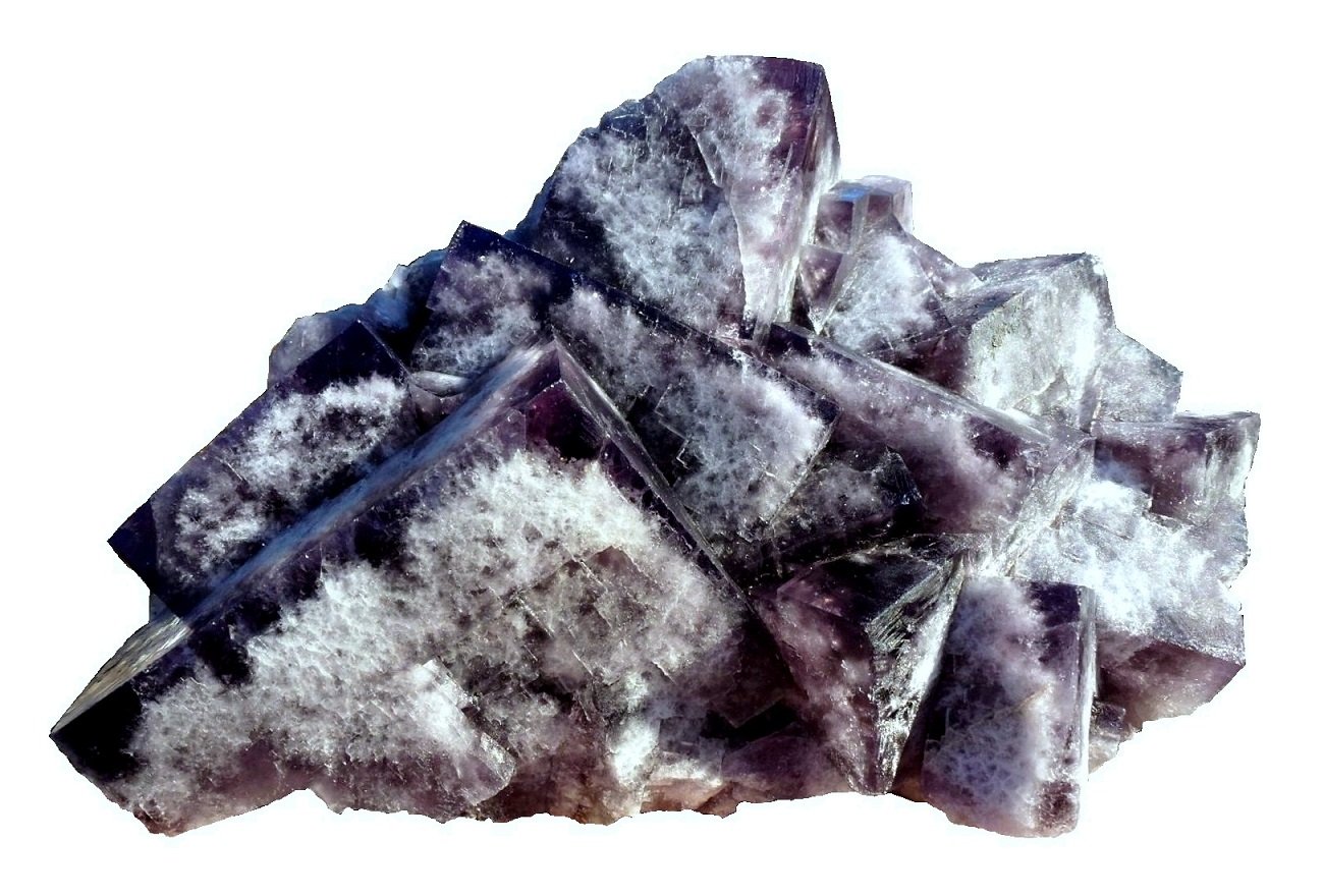 Fluorite
Specimen size 18 cm, largest crystal 8 cm
(Autor: Tobi)