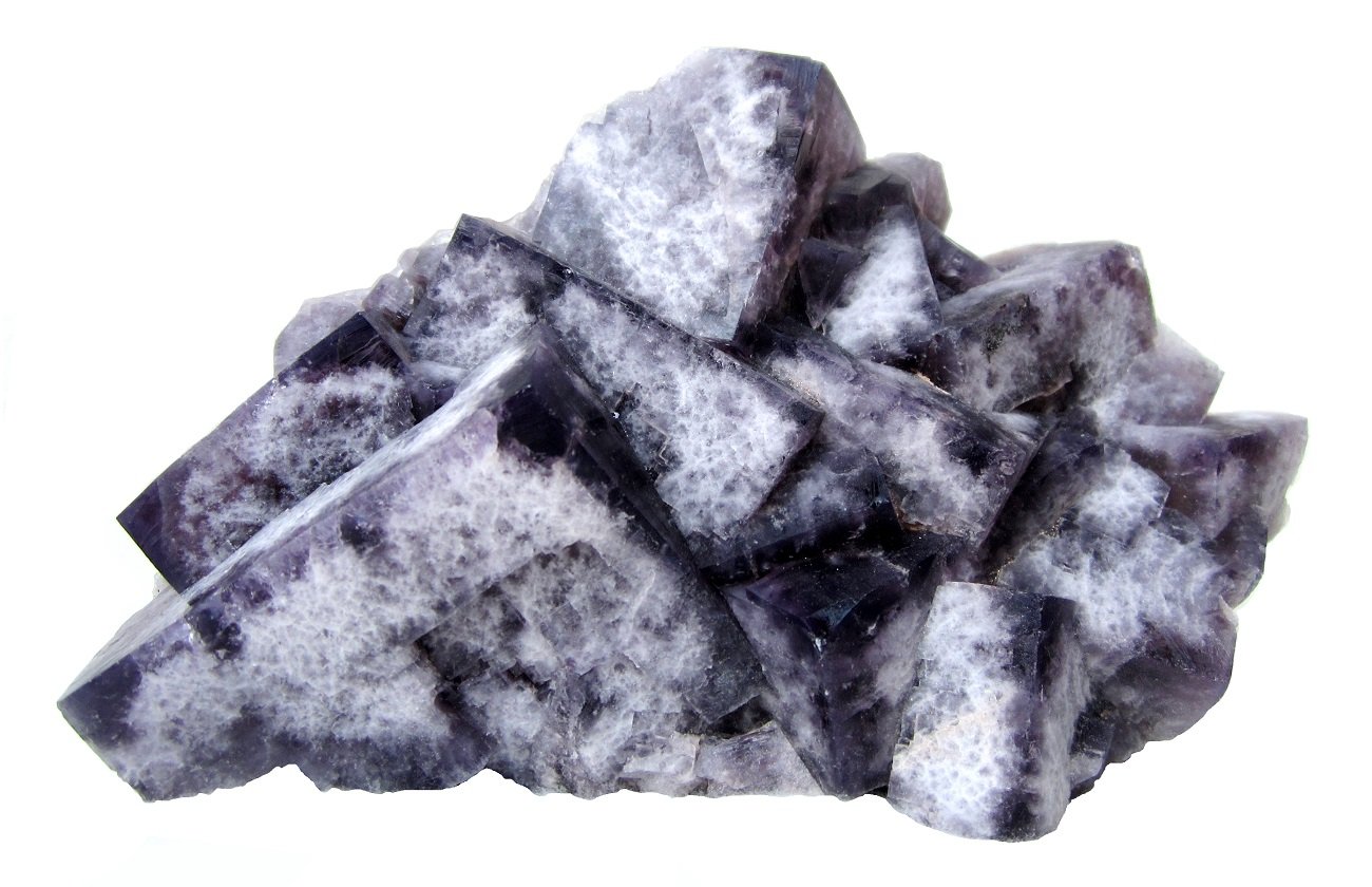 Fluorite
Specimen size 18 cm, largest crystal 8 cm
(Autor: Tobi)
