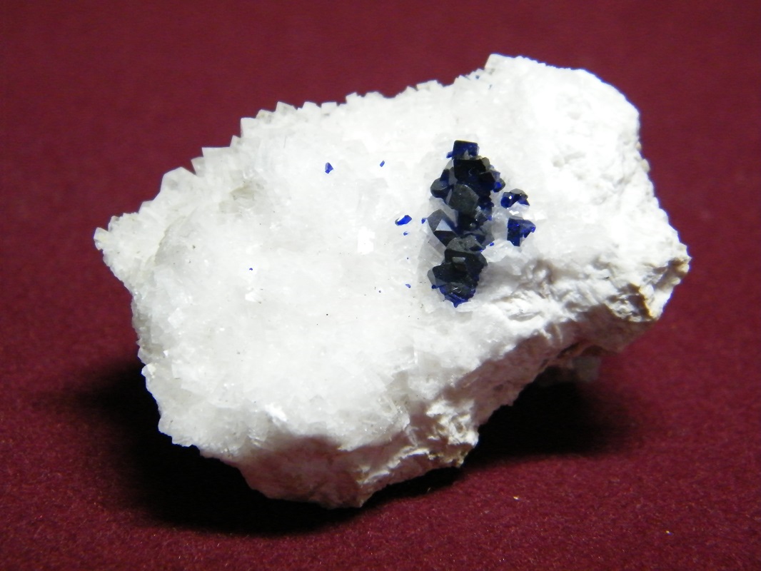Calcite with Azurite
50x40mm
(Autor: Heimo Hellwig)