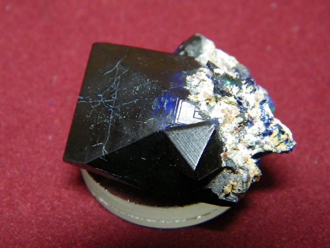 Azurite
30x26mm
(Autor: Heimo Hellwig)