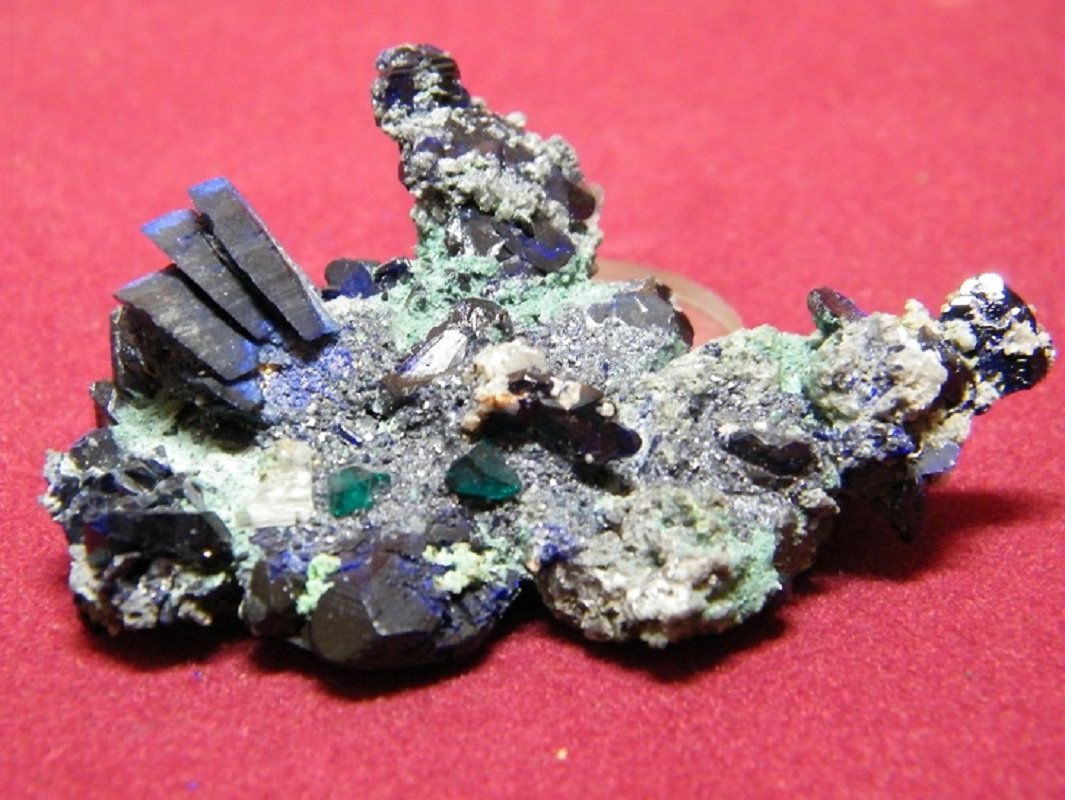 Azurite and Malachite
60x40mm
(Autor: Heimo Hellwig)