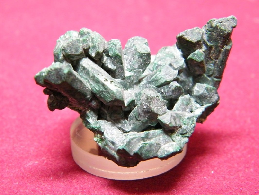 Malachite (after Azurite)
45X30mm
(Autor: Heimo Hellwig)
