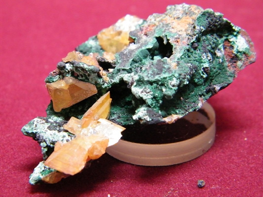 Wulfenite
60x40mm
(Autor: Heimo Hellwig)