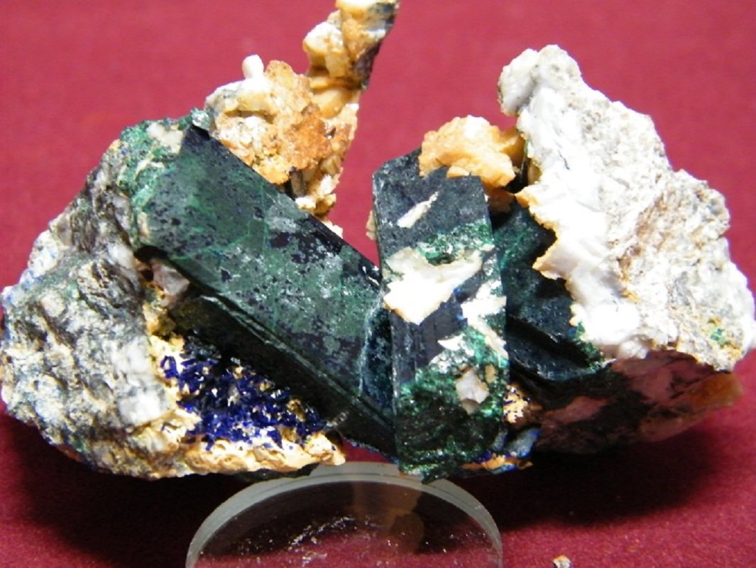 Azurite/Malachite
70x50mm
(Autor: Heimo Hellwig)