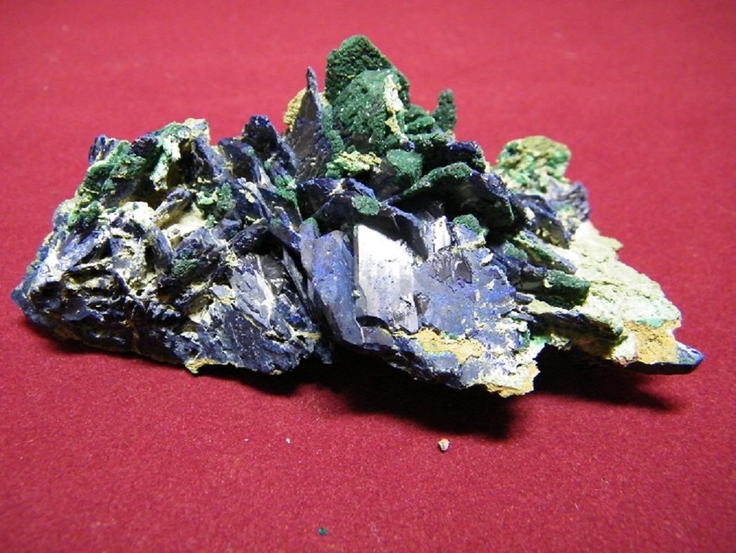 Azurite and Malachite
110x50mm
(Autor: Heimo Hellwig)