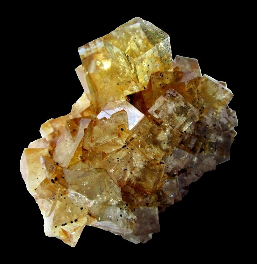 Fluorite
Specimen size 4,5 cm, largest fluorite crystal 1,2 cm
(Autor: Tobi)