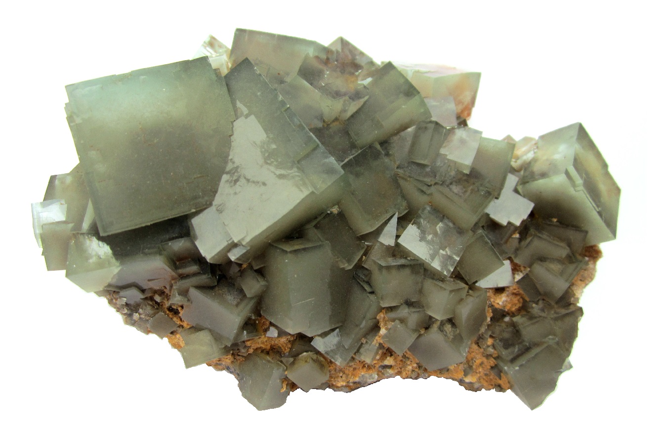 Fluorite
Specimen size 12 cm, largest fluorite 3 cm
(Autor: Tobi)