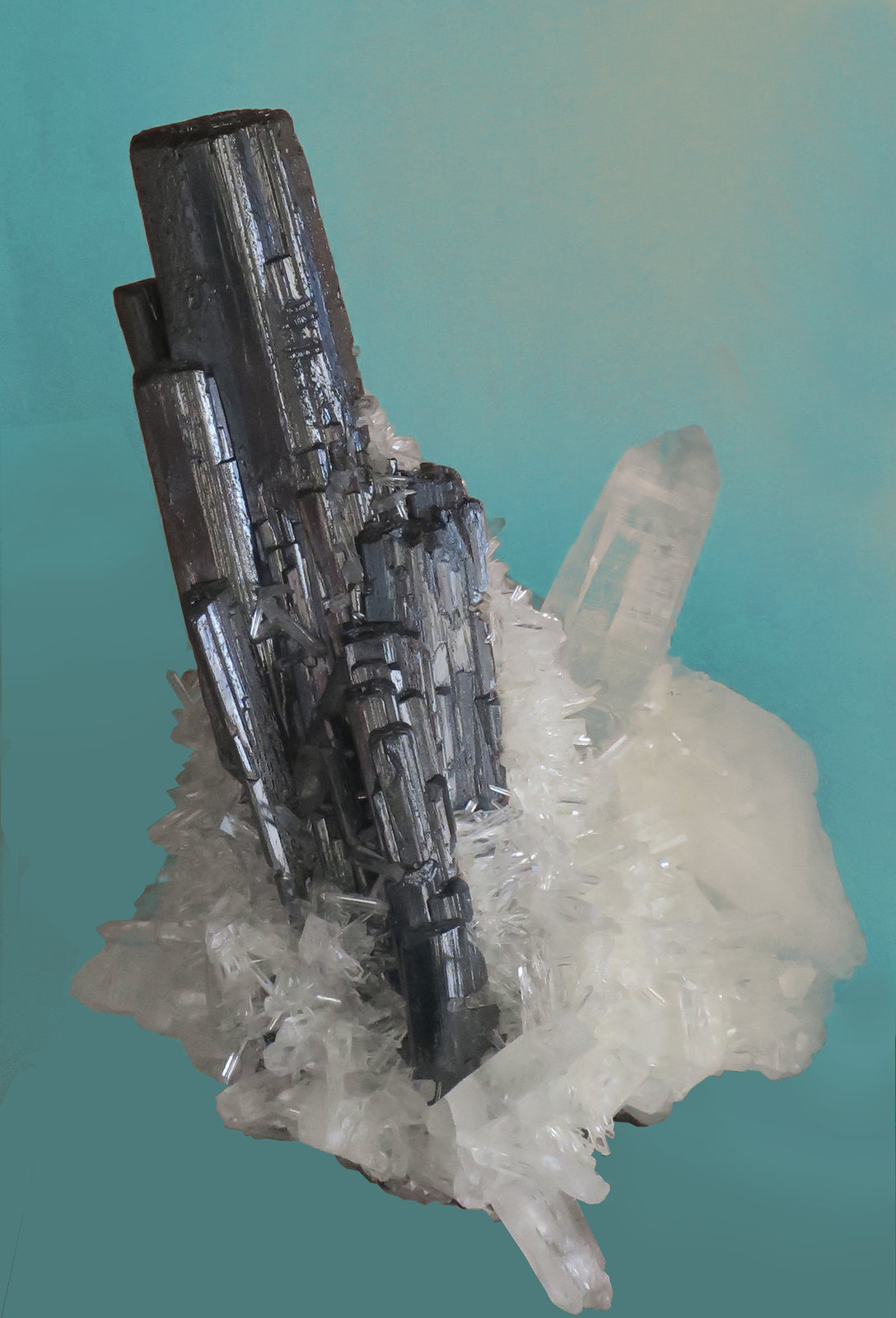Hübnerite, Quartz
12.9 x 8.7 x 6.7 cm
(Autor: JMiguelE)