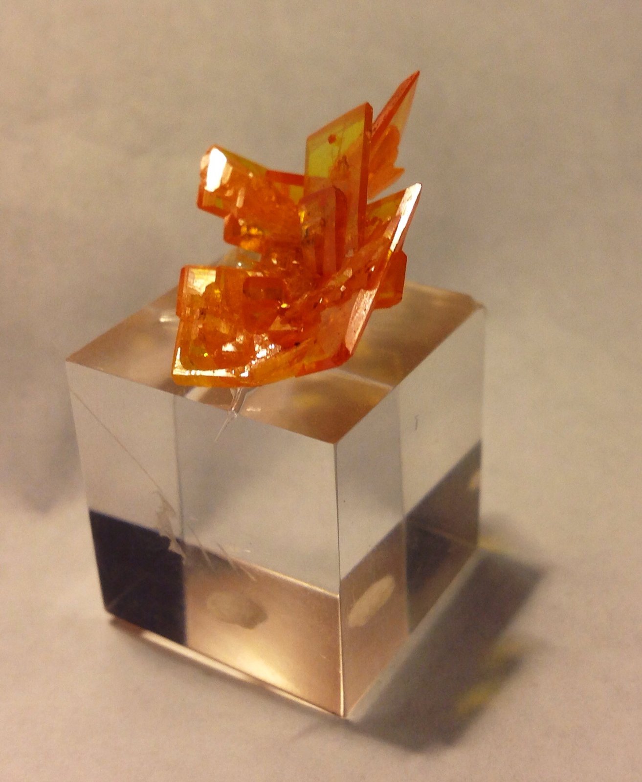 Wulfenite
2.5 cm
(Autor: JC)