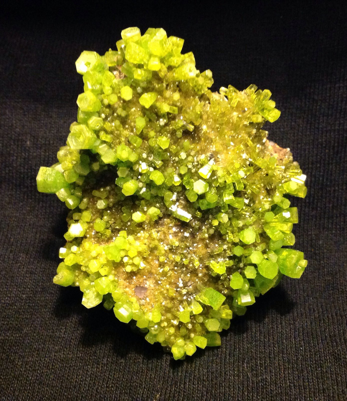 Pyromorphite
6.4 x 5 cm
(Autor: JC)
