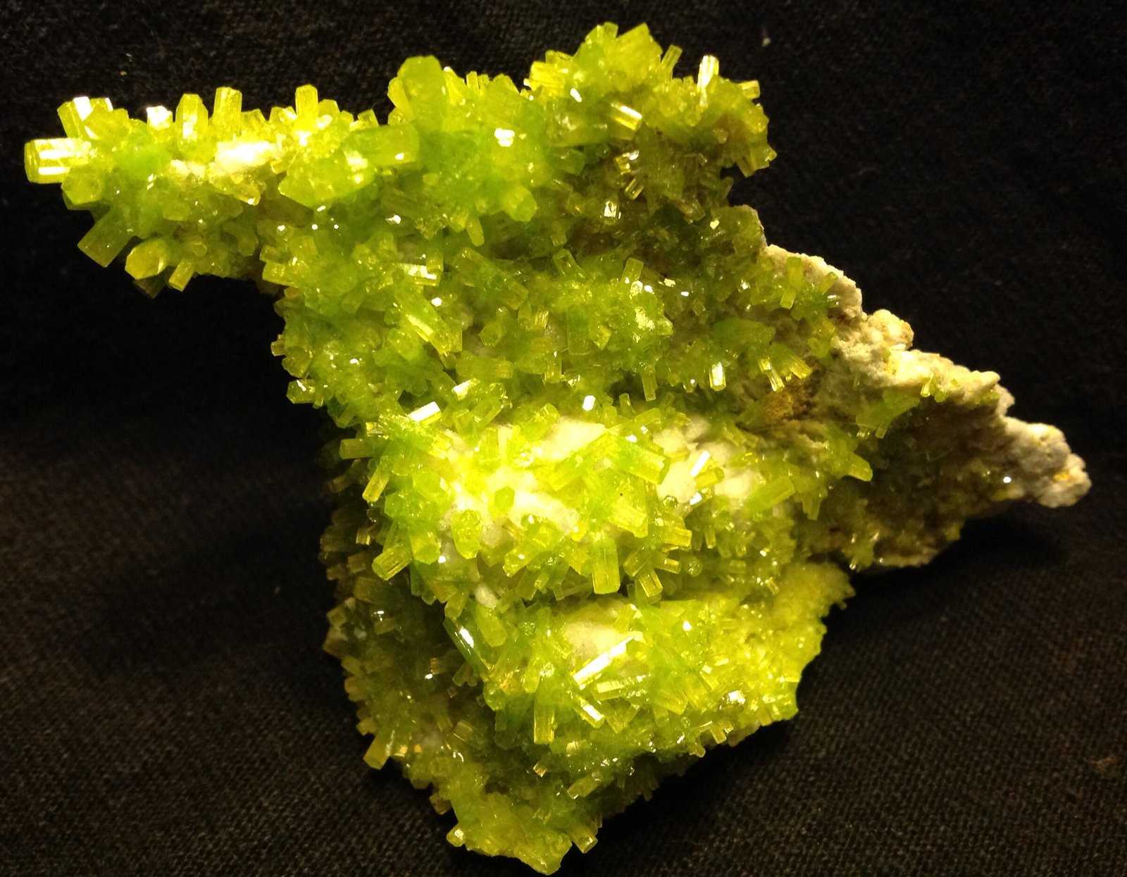Pyromorphite
7.6 x 5 x 3 cm
(Autor: JC)