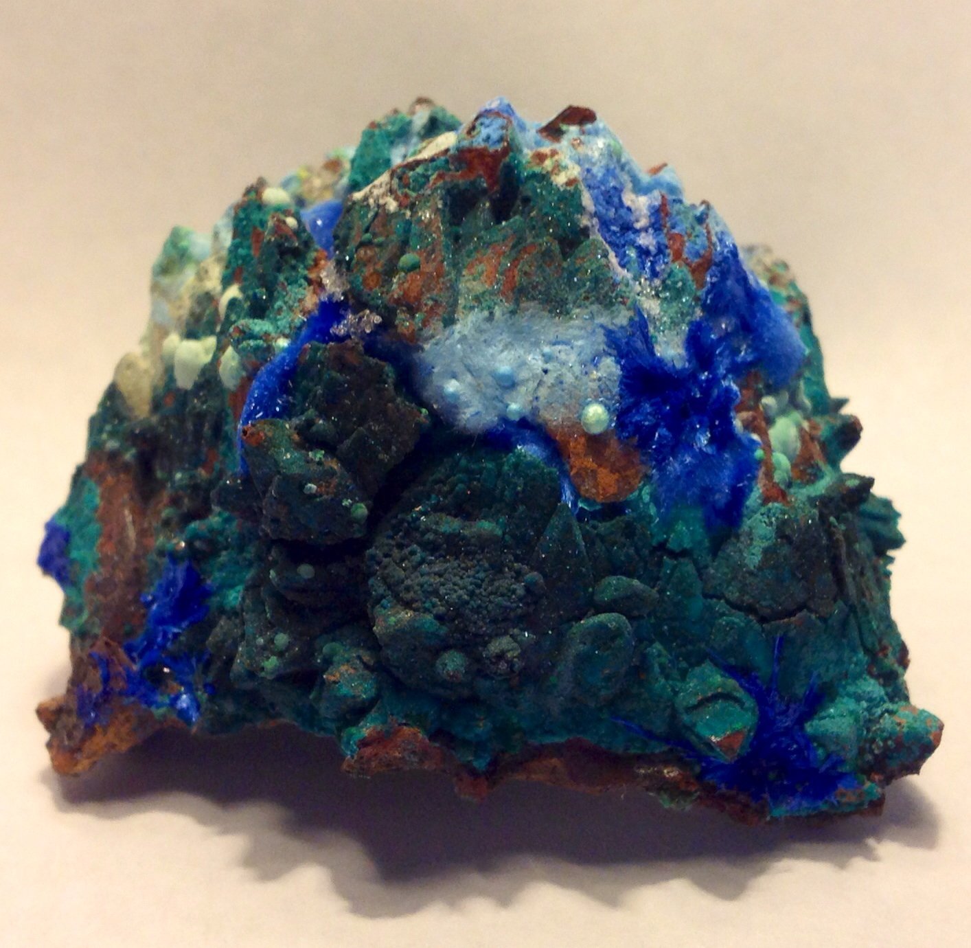 Cyanotrichite, Spangolite
4.5 cm
(Autor: JC)
