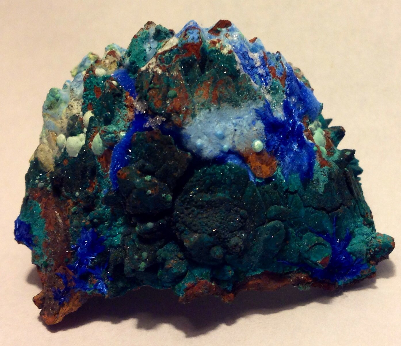 Cyanotrichite, Spangolite
4.5 cm
(Autor: JC)