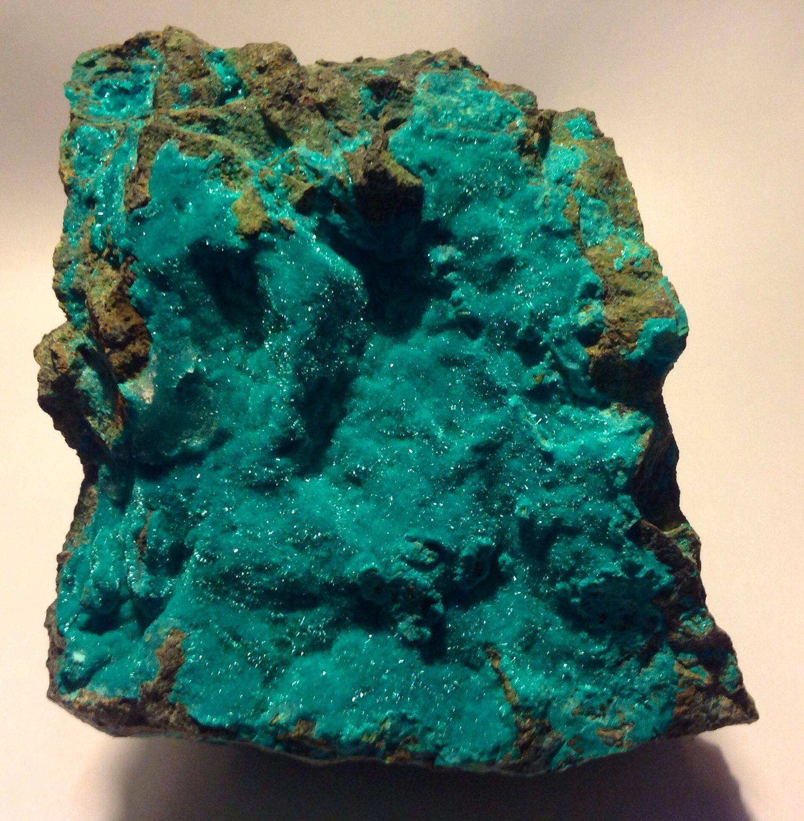 Dioptase
9 x 9 cm
(Autor: JC)