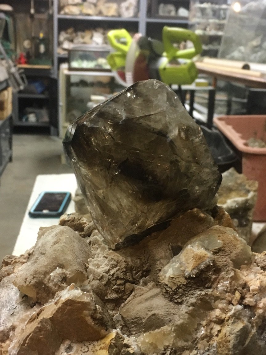 Quartz on Dolomite.
@15 cm.
(Autor: vic rzonca)