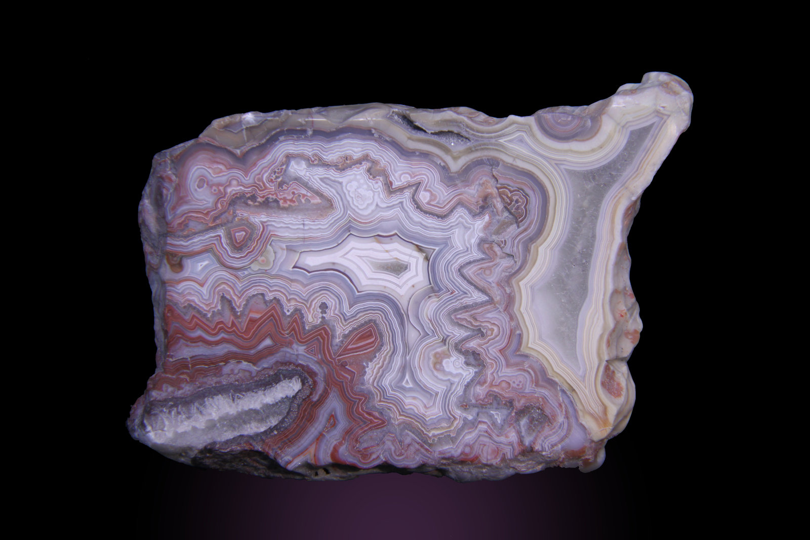 Quartz (variety agate)
83mm x 58mm x 7mm
(Autor: Firmo Espinar)