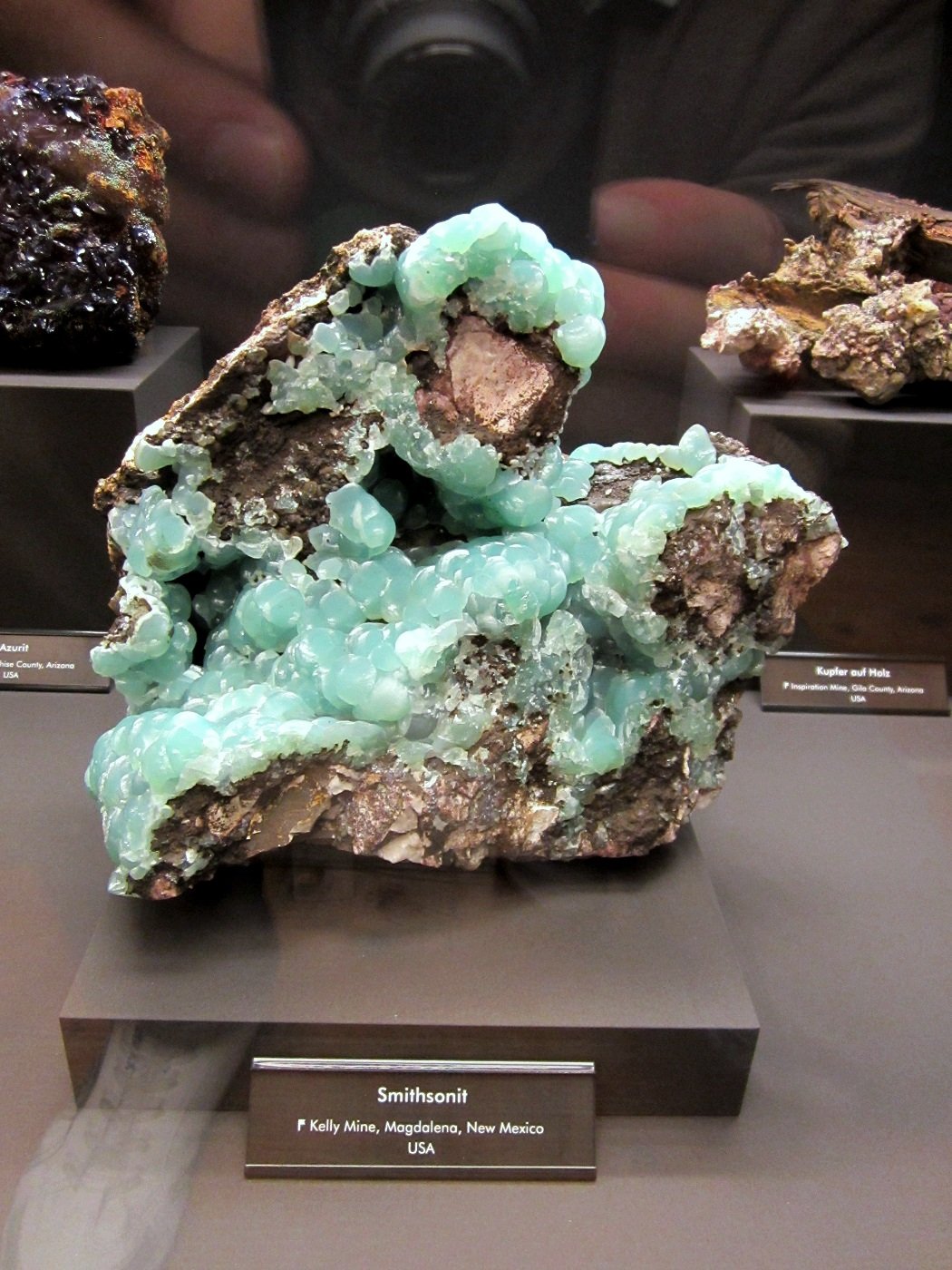 Smithsonite
~ 20 cm
(Autor: Tobi)