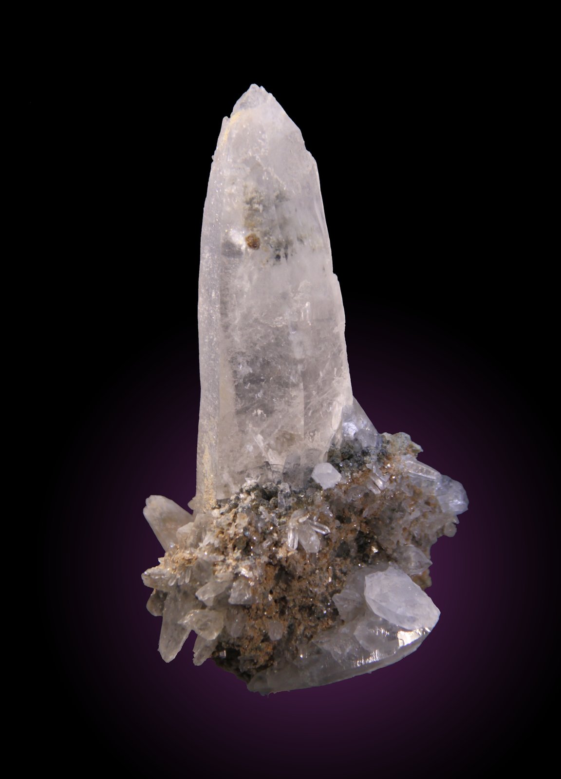 Quartz and Clinochlore
64mm x 112mm x 61mm
(Autor: Firmo Espinar)