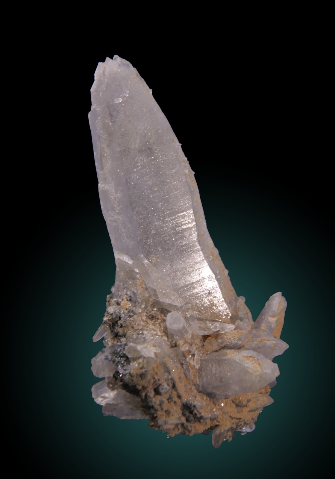 Quartz and Clinochlore
64mm x 112mm x 61mm
(Autor: Firmo Espinar)