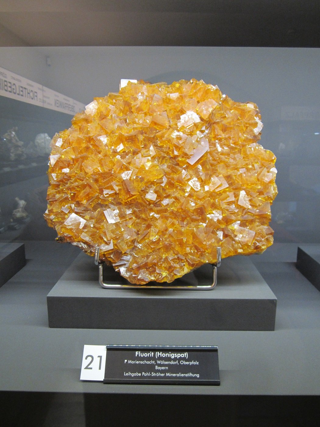 Fluorite
~ 30 cm
(Autor: Tobi)