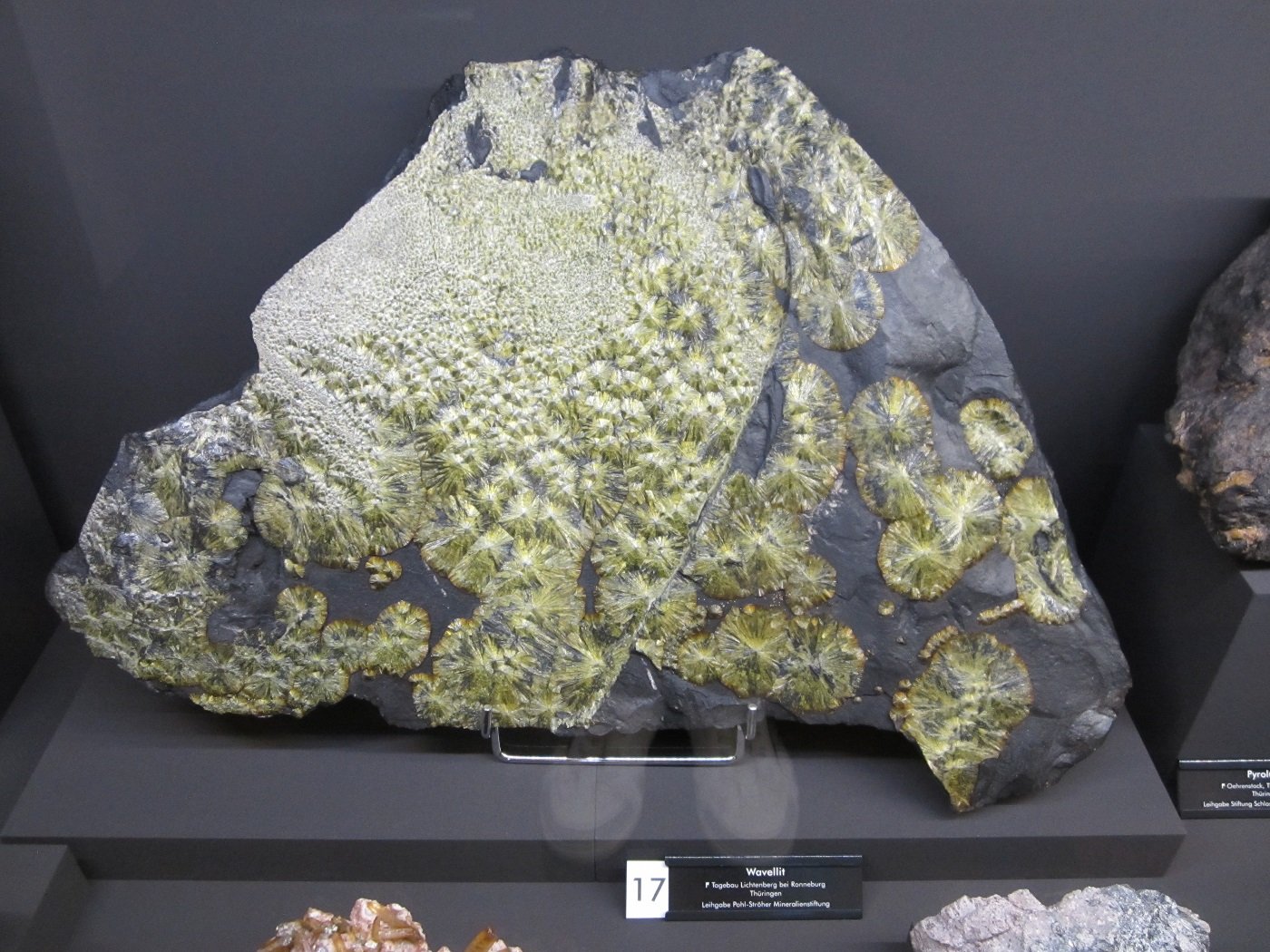 Wavellite
Specimen size ~ 50-60 cm
(Autor: Tobi)