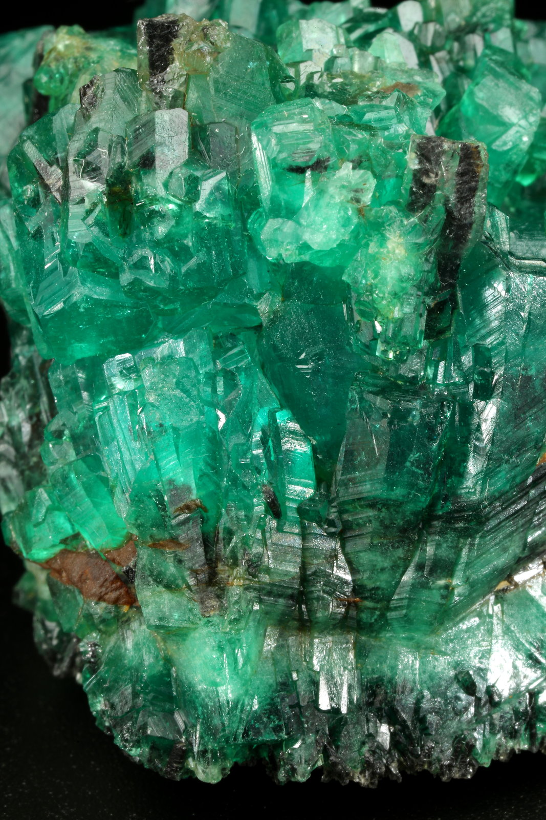 Beryl (variety emerald)
Cluster=43x36x38mm
(Autor: Fiebre Verde)