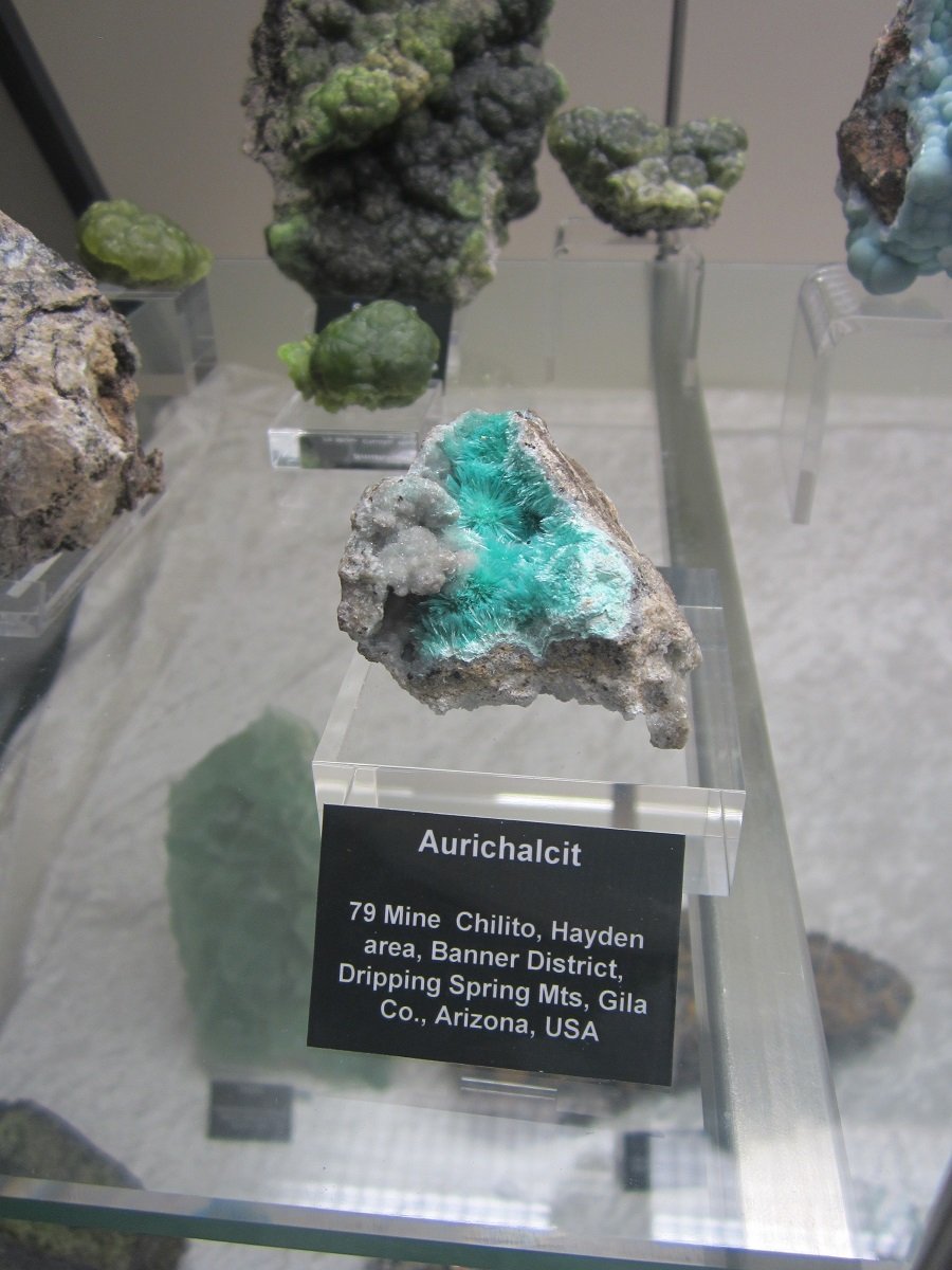 Aurichalcite
Specimen size 6 cm
(Autor: Tobi)