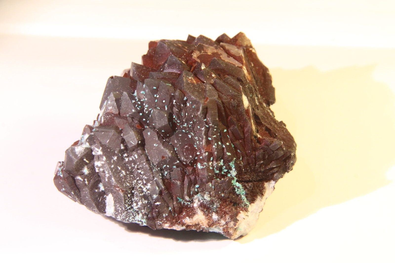 Quartz, Aurichalcite
62mm x 44mm x 60mm
(Autor: Firmo Espinar)