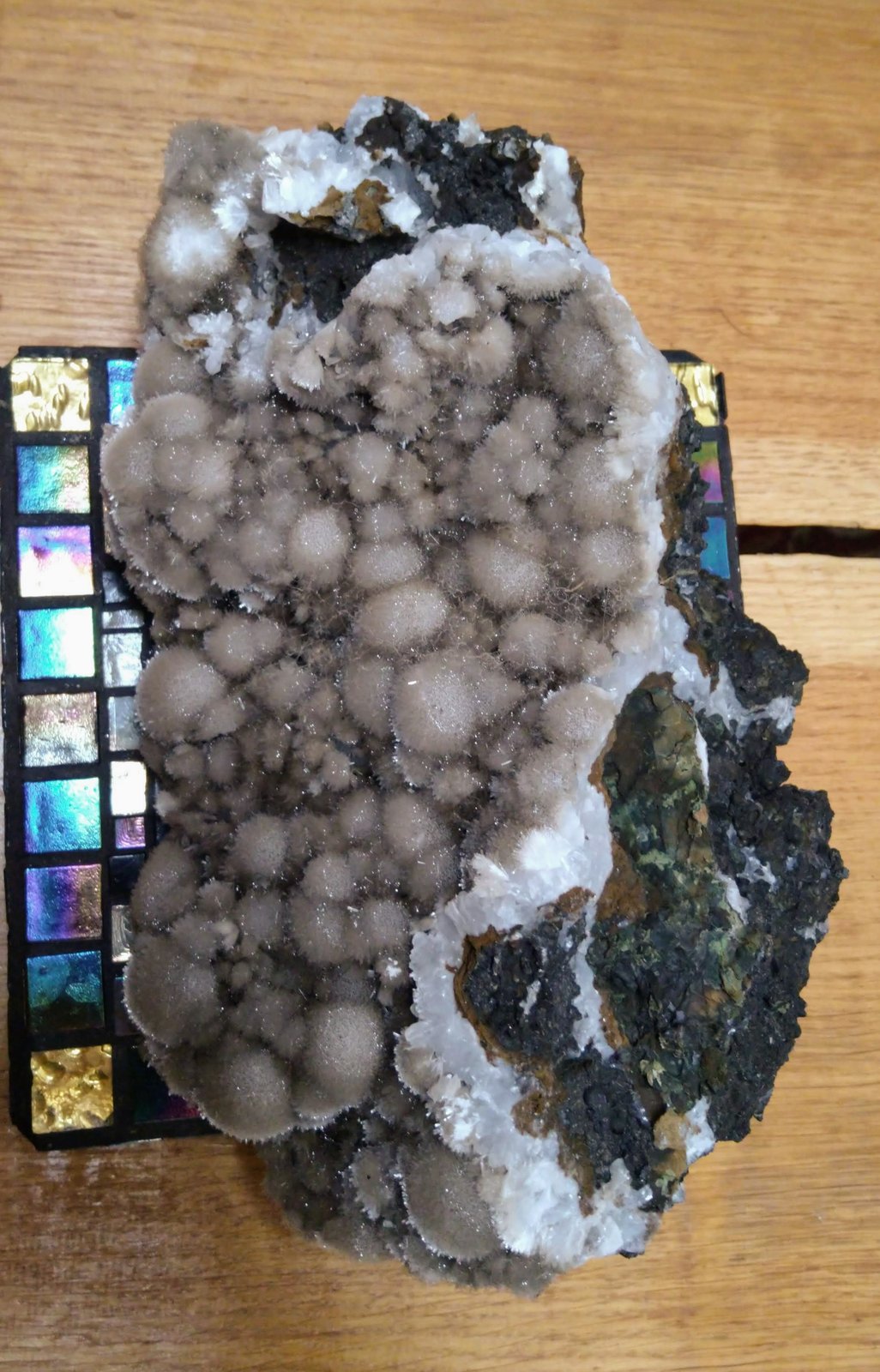 Heulandite, Stilbite, Mesolite/Natrolite
(Autor: Bergur_E_Sigurdarson)