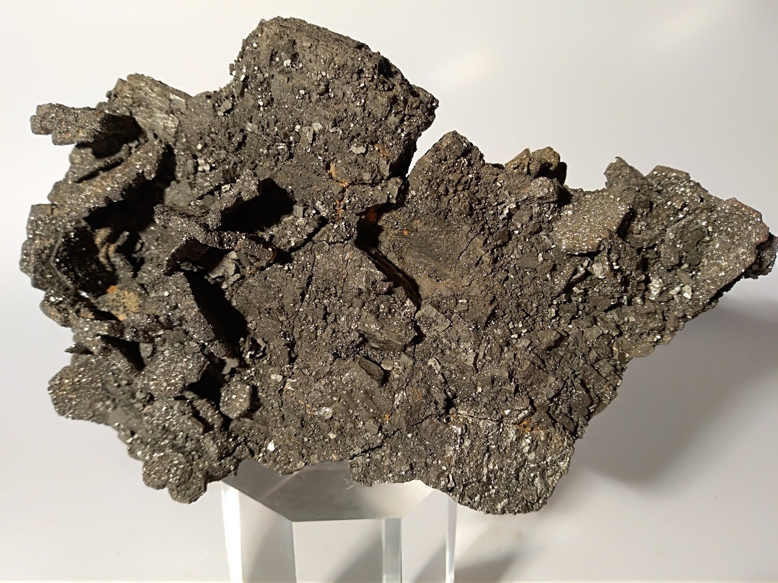 Pyrrhotite, Pyrite
13 x 7,5 cm
(Autor: Sante Celiberti)