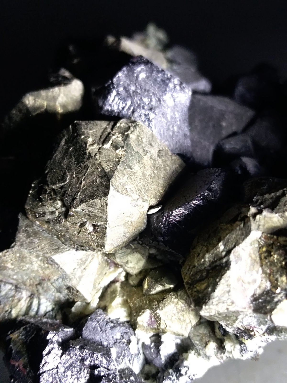 Pyrite, Magnetite
63 x 43 mm
(Autor: Sante Celiberti)